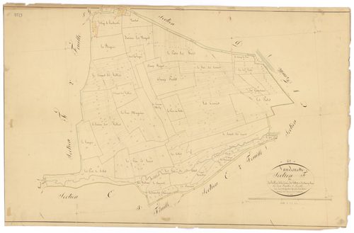 Vandenesse-en-Auxois - Section F1 - 3 P PLAN 652/12
