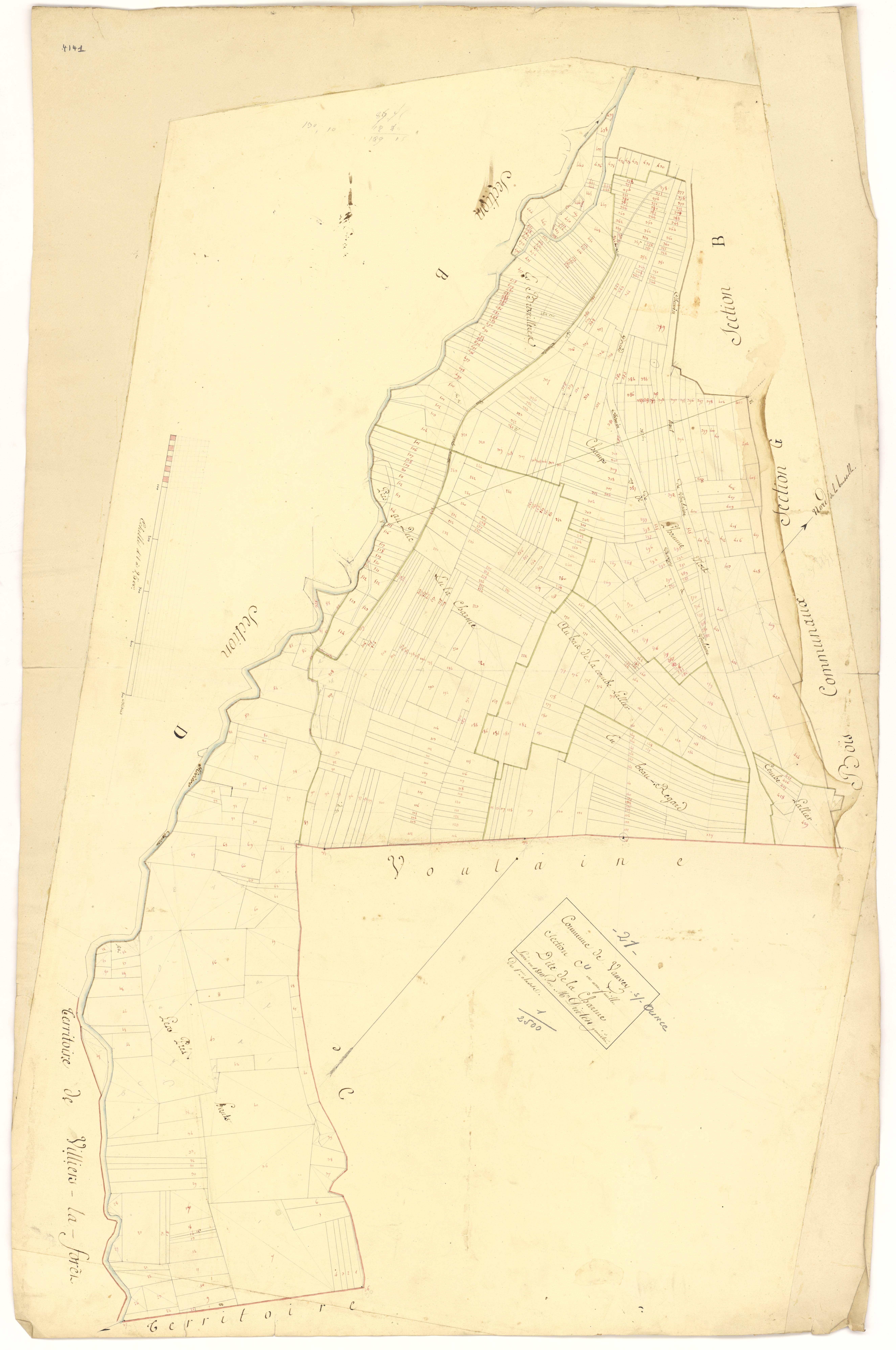 Vanvey - Section C - 3 P PLAN 655/4