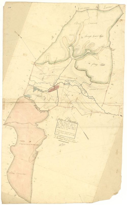 Vanvey - Tableau d'assemblage - 3 P PLAN 655/1