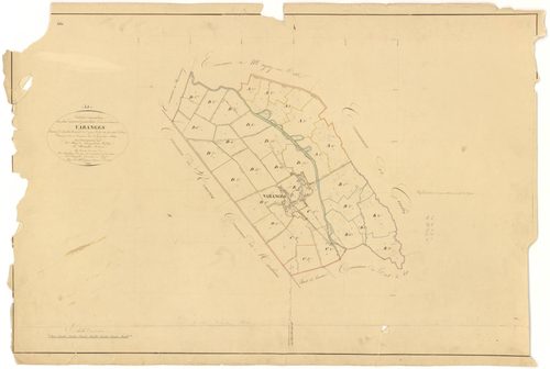 Varanges - Tableau d'assemblage - 3 P PLAN 656/1
