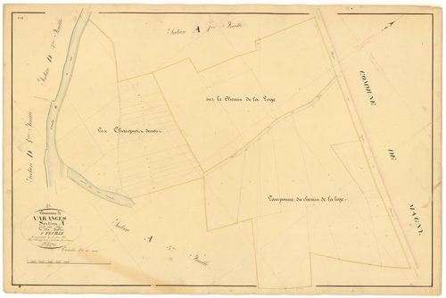 Varanges - Section A2 - 3 P PLAN 656/3