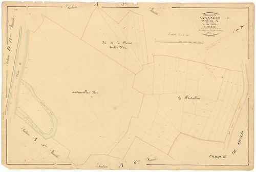 Varanges - Section A4 - 3 P PLAN 656/5