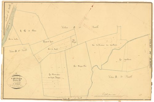 Varanges - Section B2 - 3 P PLAN 656/9