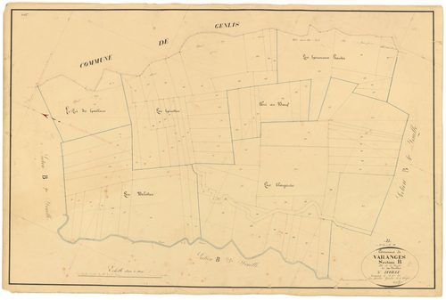 Varanges - Section B3 - 3 P PLAN 656/10