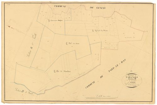 Varanges - Section B4 - 3 P PLAN 656/11