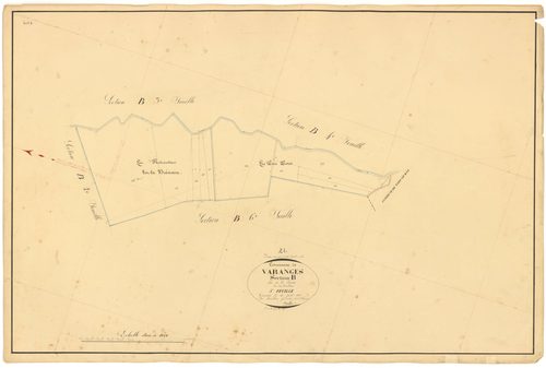 Varanges - Section B5 - 3 P PLAN 656/12