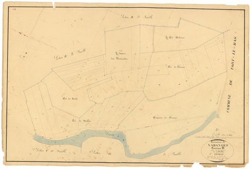 Varanges - Section B6 - 3 P PLAN 656/13