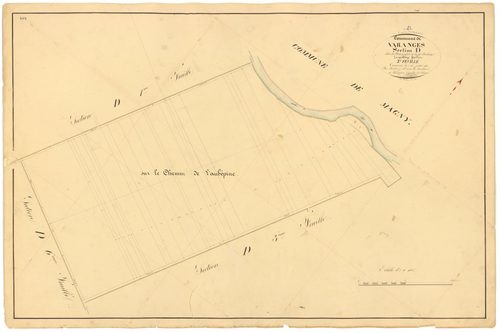 Varanges - Section D2 - 3 P PLAN 656/19
