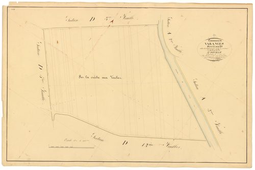 Varanges - Section D4 - 3 P PLAN 656/21