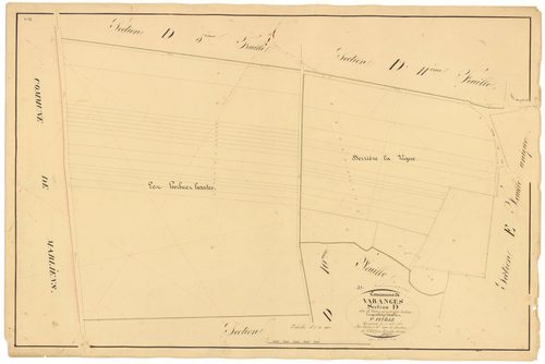 Varanges - Section D9 - 3 P PLAN 656/26