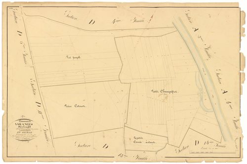 Varanges - Section D12 - 3 P PLAN 656/29