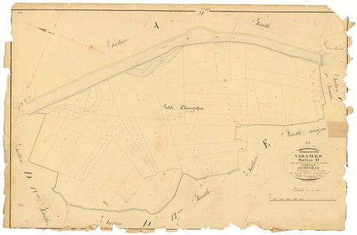 Varanges - Section D14 - 3 P PLAN 656/31