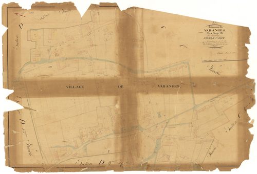 Varanges - Section E - 3 P PLAN 656/32