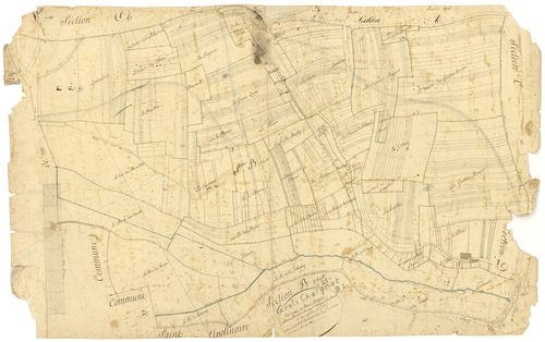 Varois-et-Chaignot - Section B1 - 3 P PLAN 657/3