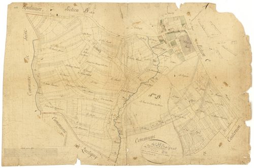 Varois-et-Chaignot - Section D - 3 P PLAN 657/6