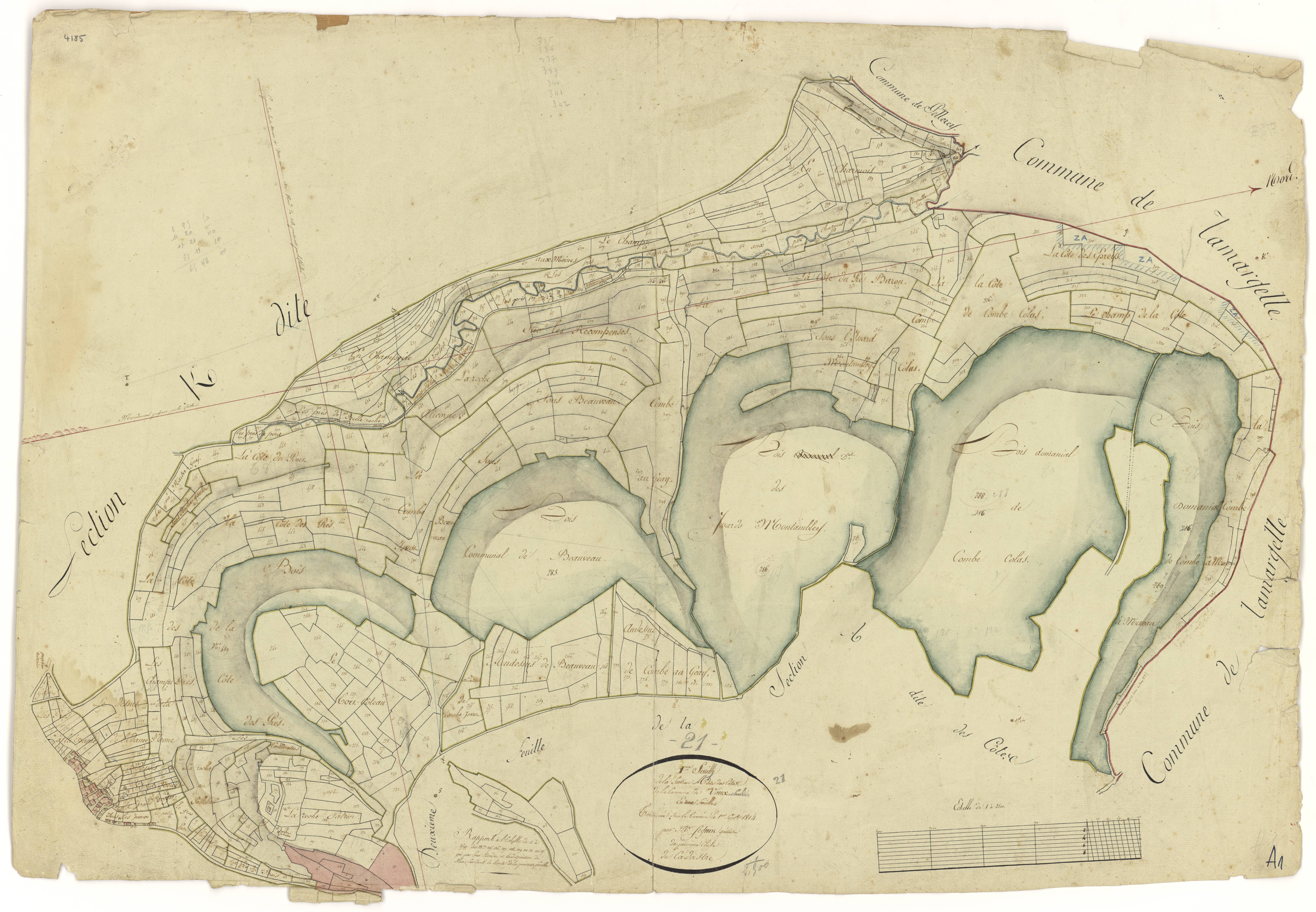 Vaux-Saules - Section A1 - 3 P PLAN 659/2