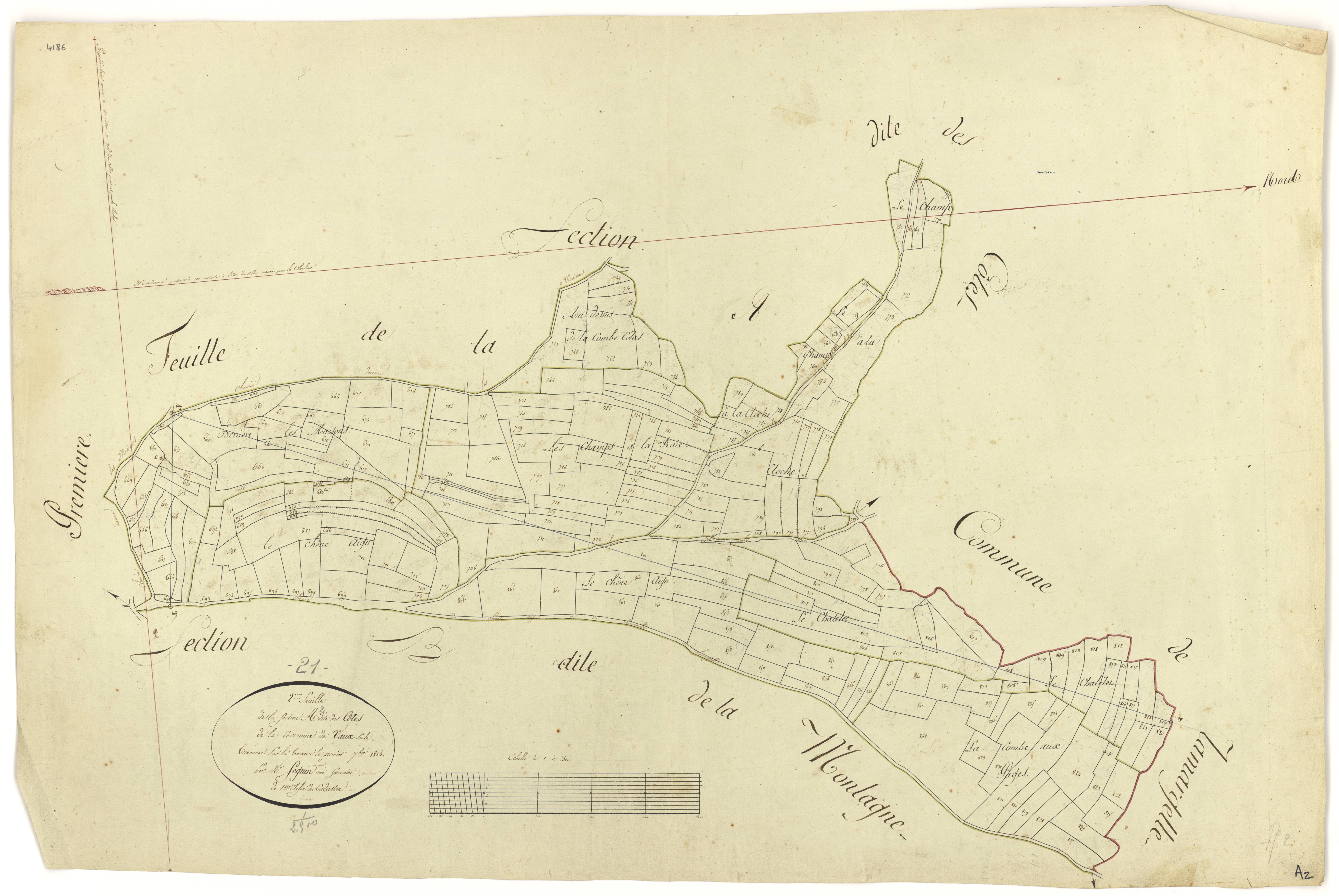 Vaux-Saules - Section A2 - 3 P PLAN 659/3