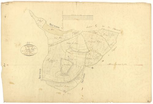 Vaux-Saules - Section E - 3 P PLAN 659/8