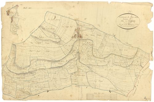Vaux-Saules - Section H - 3 P PLAN 659/11