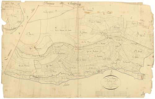 Vaux-Saules - Section J1 - 3 P PLAN 659/12