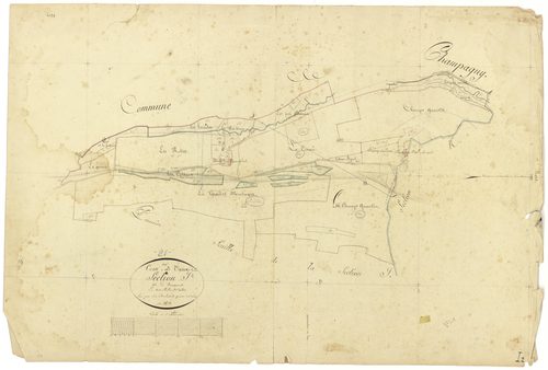 Vaux-Saules - Section J2 - 3 P PLAN 659/13