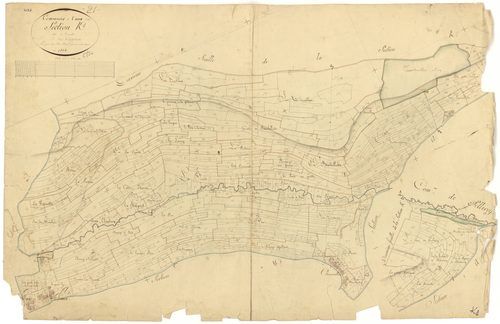 Vaux-Saules - Section K1 - 3 P PLAN 659/14