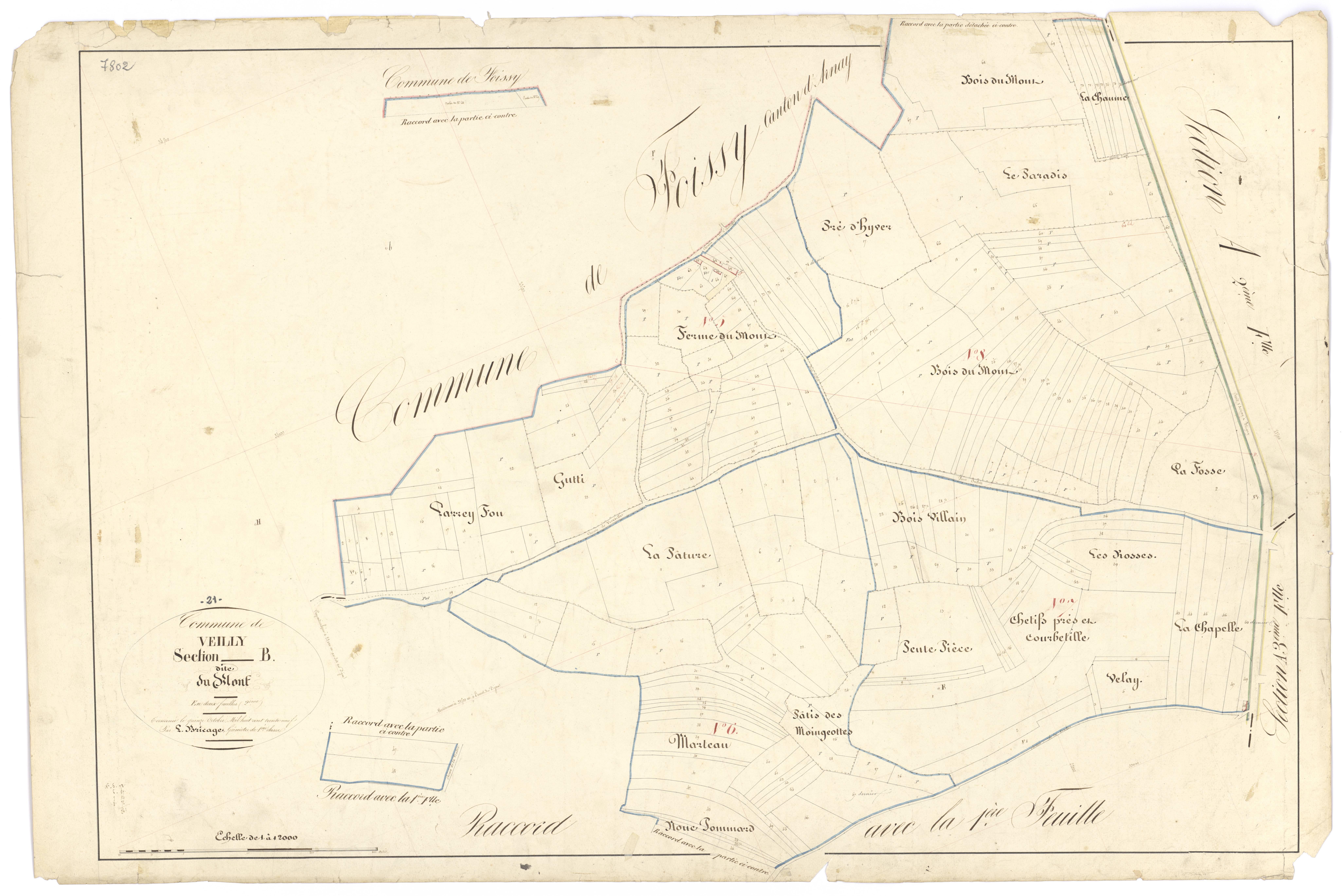 Veilly - Section B2 - 3 P PLAN 660/9