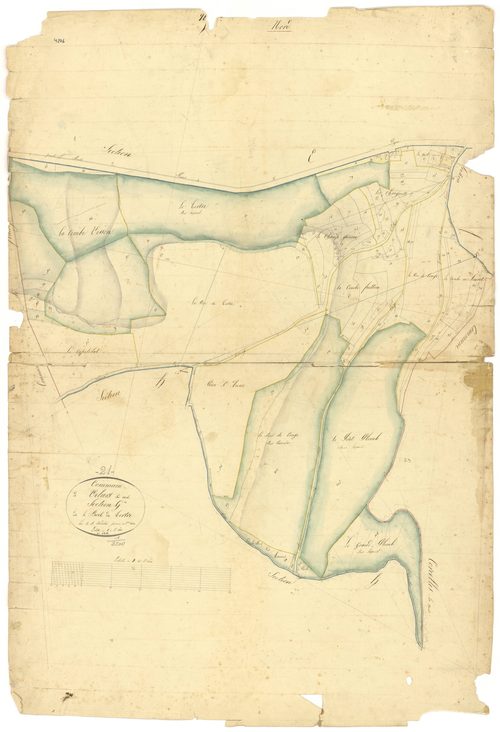 Velars-sur-Ouche - Section G - 3 P PLAN 661/8