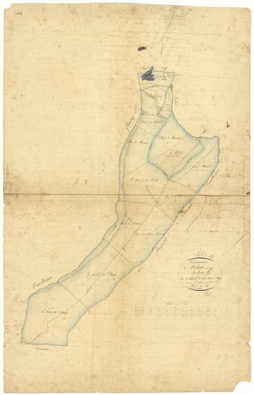 Velars-sur-Ouche - Section H - 3 P PLAN 661/9