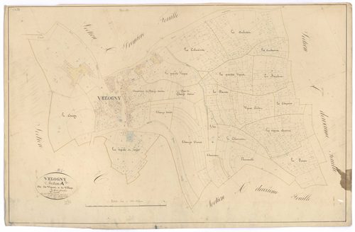 Velogny - Section A3 - 3 P PLAN 662/4