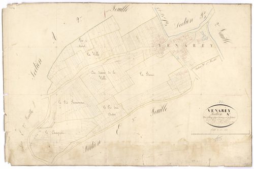 Venarey-les-Laumes - Section A1 - 3 P PLAN 663/2