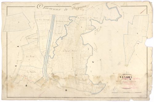 Venarey-les-Laumes - Section B1 - 3 P PLAN 663/6