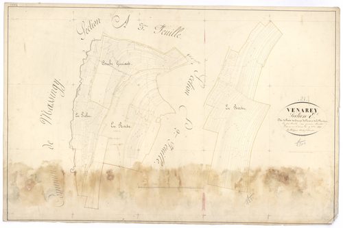 Venarey-les-Laumes - Section E1 - 3 P PLAN 663/12