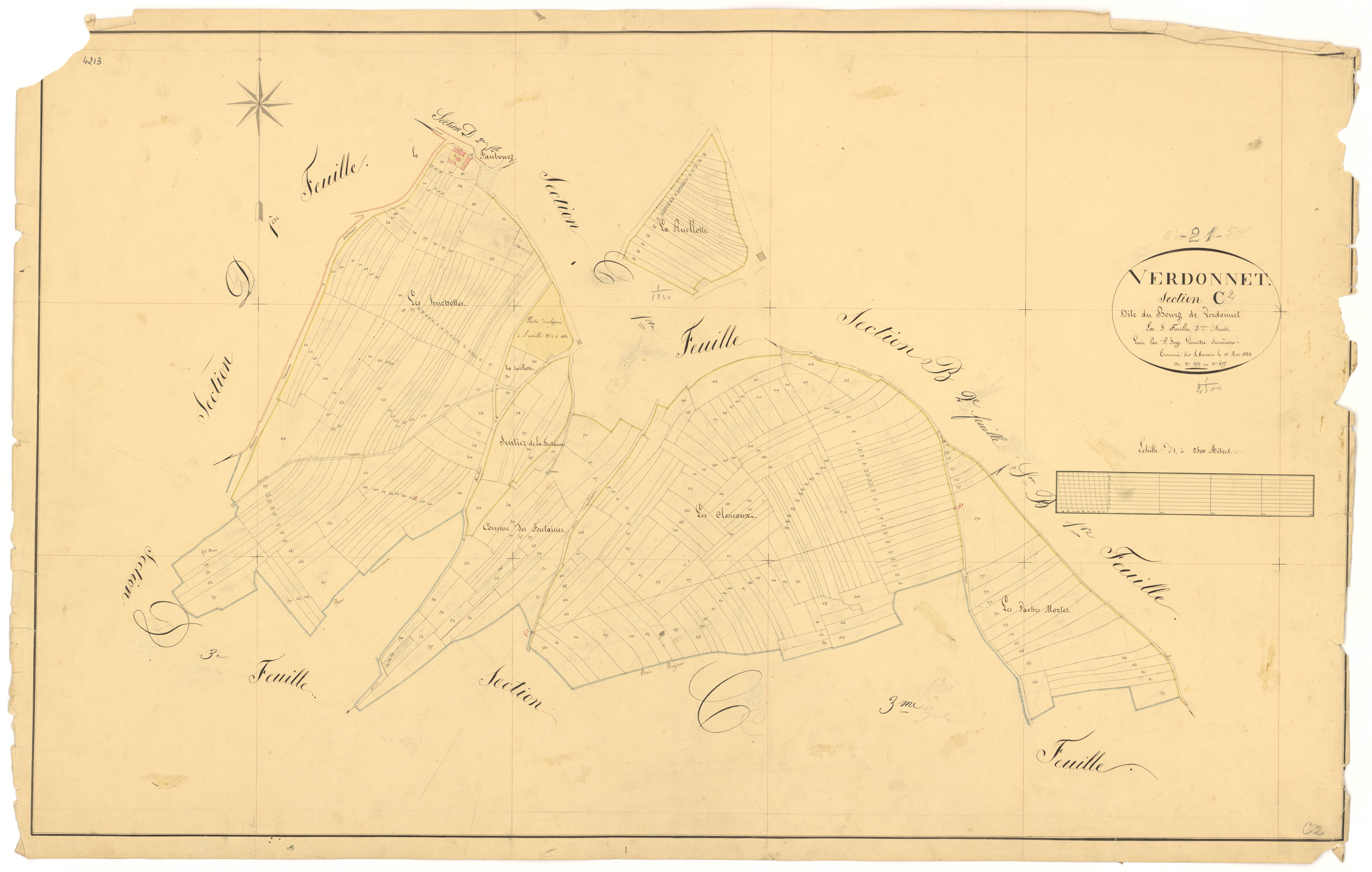 Verdonnet - Section C2 - 3 P PLAN 664/6