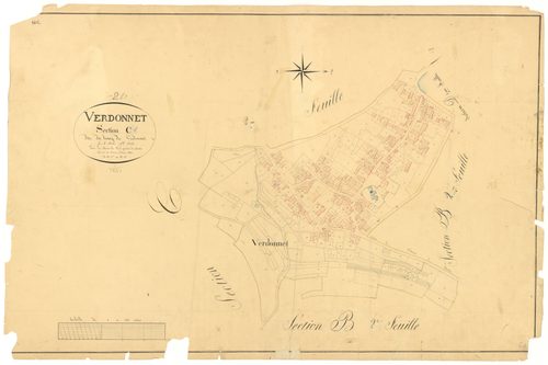 Verdonnet - Section C1 - 3 P PLAN 664/5