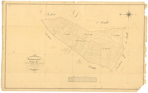 Verdonnet - Section E1 - 3 P PLAN 664/11