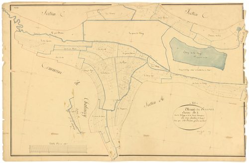 Vernois-lès-Vesvres - Section B1 - 3 P PLAN 666/3