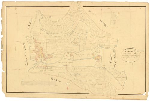 Vernois-lès-Vesvres - Section B2 - 3 P PLAN 666/4