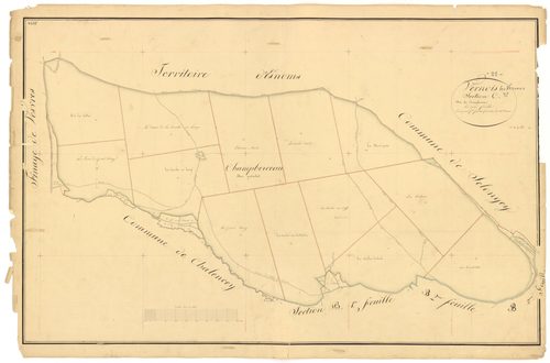 Vernois-lès-Vesvres - Section C - 3 P PLAN 666/6