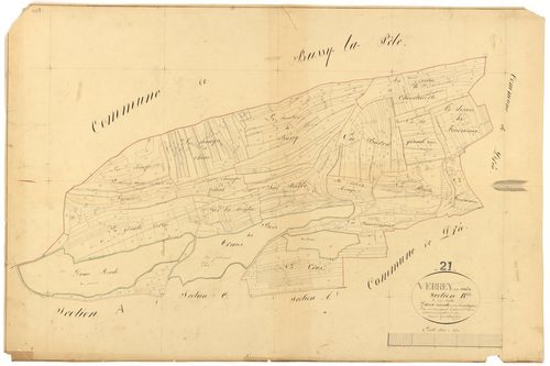 Verrey-sous-Drée - Section B - 3 P PLAN 670/3