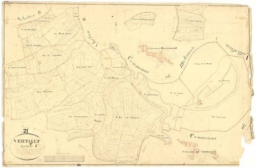 Vertault - Section C - 3 P PLAN 672/5