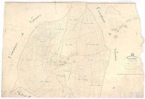 Vesvres - Section A - 3 P PLAN 673/2