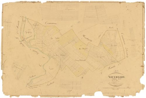 Veuxhaulles-sur-Aube - Section A1 - 3 P PLAN 675/2