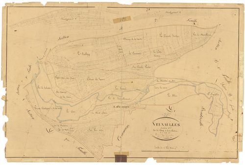 Veuxhaulles-sur-Aube - Section C2 - 3 P PLAN 675/8