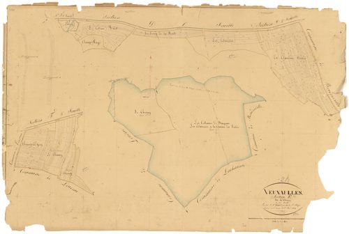 Veuxhaulles-sur-Aube - Section E - 3 P PLAN 675/11