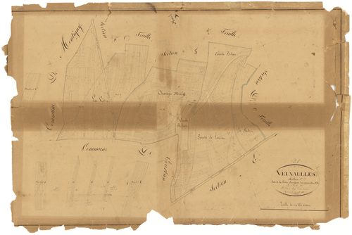 Veuxhaulles-sur-Aube - Section F3 - 3 P PLAN 675/14