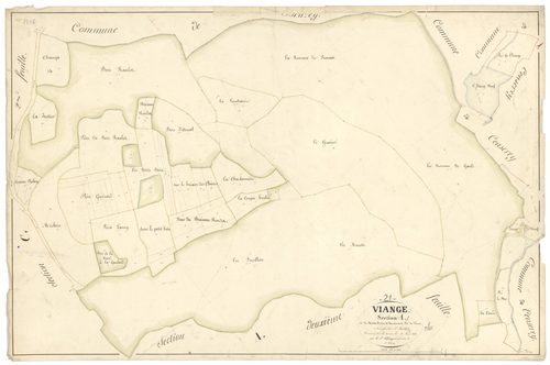Vianges - Section A1 - 3 P PLAN 676/2