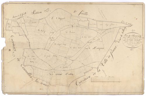 Vic-de-Chassenay - Section B2 - 3 P PLAN 677/6