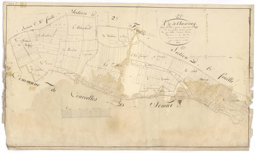 Vic-de-Chassenay - Section C2 - 3 P PLAN 677/8