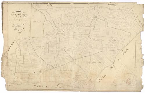Vic-de-Chassenay - Section F - 3 P PLAN 677/15